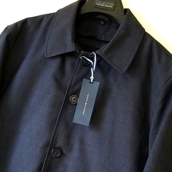 Tommy Hilfiger Mens Water-Resistant Trench Coat - Picture 10 of 14